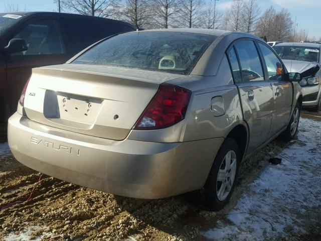 1G8AJ55F46Z150896 - 2006 SATURN ION TAN photo 4