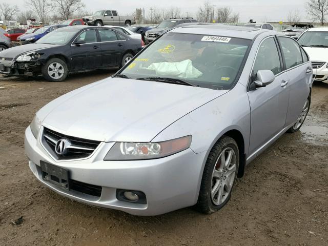 JH4CL96805C003443 - 2005 ACURA TSX SILVER photo 2