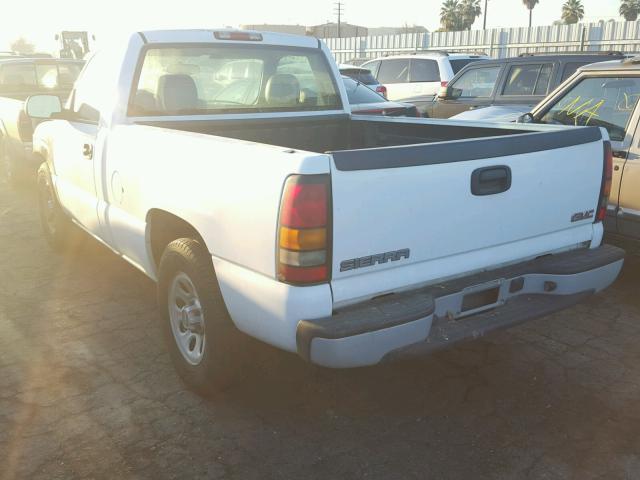 1GTEC14XX6Z111332 - 2006 GMC NEW SIERRA WHITE photo 3