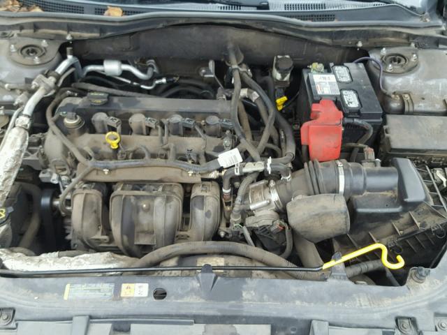 3FAHP0HA2AR284010 - 2010 FORD FUSION SE GRAY photo 7