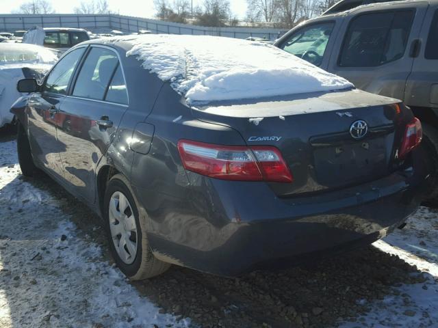 4T4BE46K19R133500 - 2009 TOYOTA CAMRY BASE GRAY photo 3