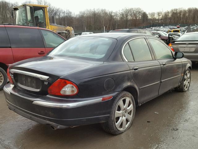 SAJEA51C64WD66531 - 2004 JAGUAR X-TYPE 3.0 BLACK photo 4