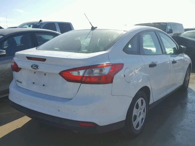 1FADP3E29DL272596 - 2013 FORD FOCUS S WHITE photo 4