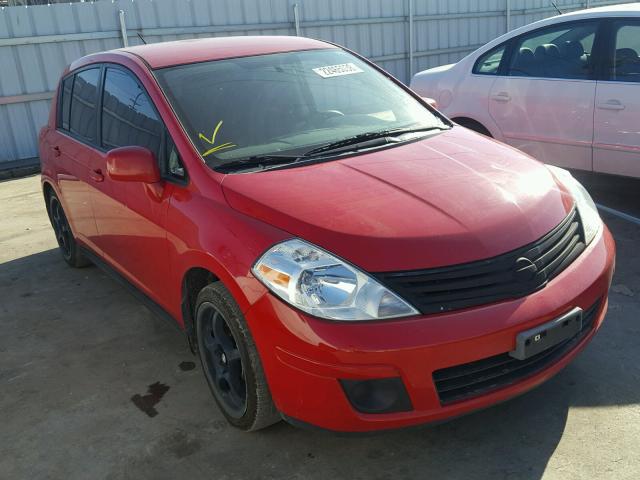 3N1BC1CP2CK243047 - 2012 NISSAN VERSA S RED photo 1