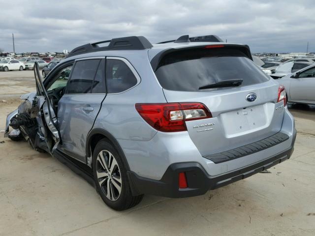 4S4BSANC0J3275522 - 2018 SUBARU OUTBACK 2. SILVER photo 3