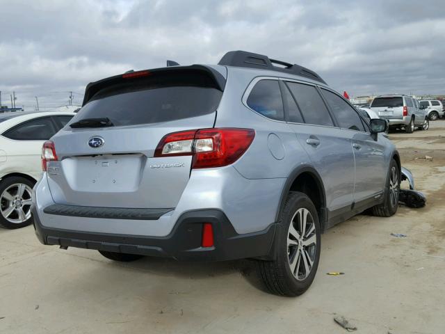 4S4BSANC0J3275522 - 2018 SUBARU OUTBACK 2. SILVER photo 4