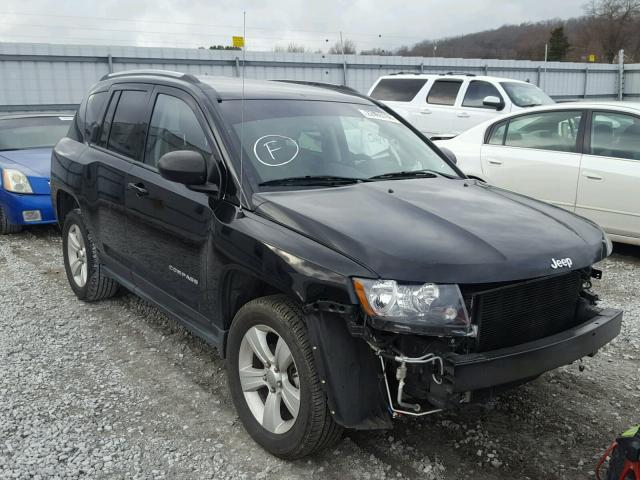 1C4NJCBB6ED707297 - 2014 JEEP COMPASS SP BLACK photo 1