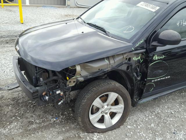 1C4NJCBB6ED707297 - 2014 JEEP COMPASS SP 黑色 照片 9