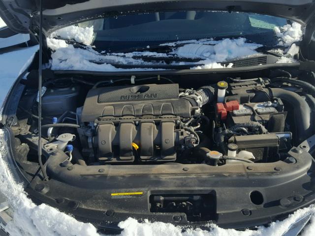 3N1AB7AP4GY252405 - 2016 NISSAN SENTRA S GRAY photo 7