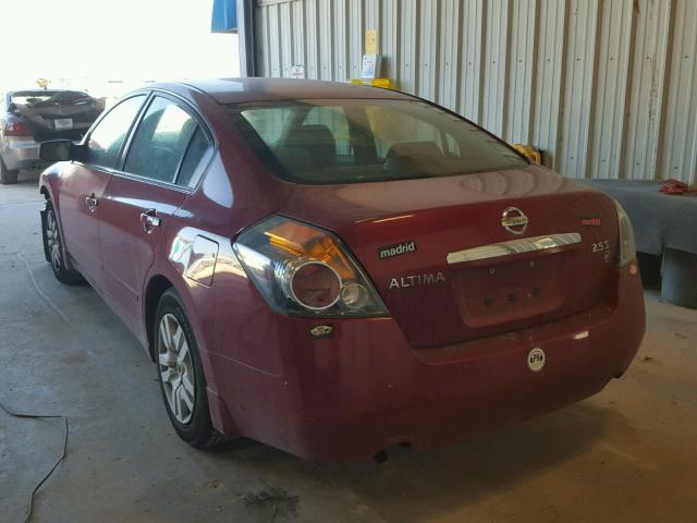 1N4AL21E59N539866 - 2009 NISSAN ALTIMA 2.5 RED photo 3