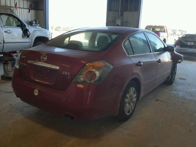 1N4AL21E59N539866 - 2009 NISSAN ALTIMA 2.5 RED photo 4