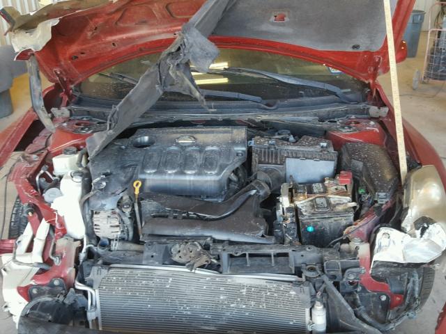 1N4AL21E59N539866 - 2009 NISSAN ALTIMA 2.5 RED photo 7