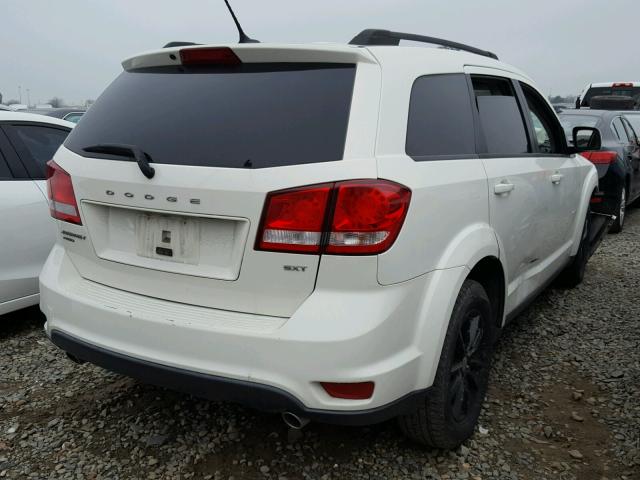 3C4PDDBG5DT615141 - 2013 DODGE JOURNEY SX WHITE photo 4