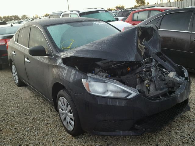 3N1AB7AP5GY287874 - 2016 NISSAN SENTRA S BLACK photo 1