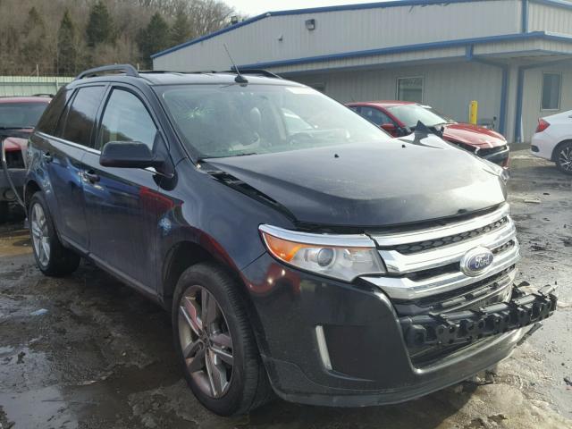 2FMDK4KC4DBC50822 - 2013 FORD EDGE LIMIT BLACK photo 1