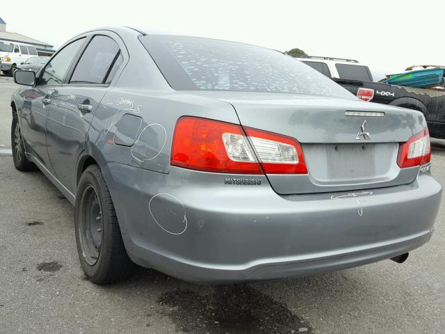 4A3AB36F49E038808 - 2009 MITSUBISHI GALANT ES GRAY photo 3