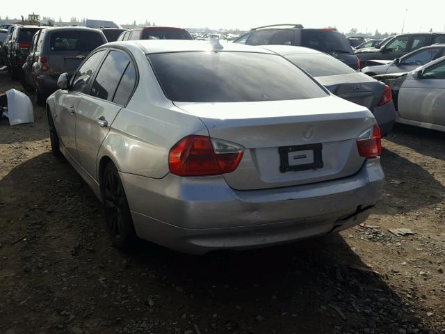 WBAVB13586PT16465 - 2006 BMW 325 I SILVER photo 3