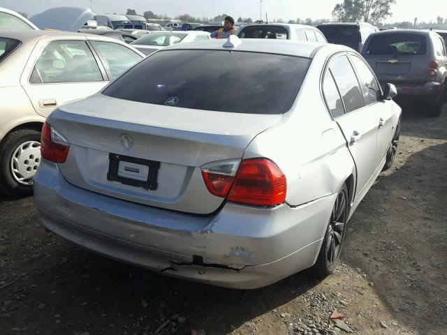 WBAVB13586PT16465 - 2006 BMW 325 I SILVER photo 4