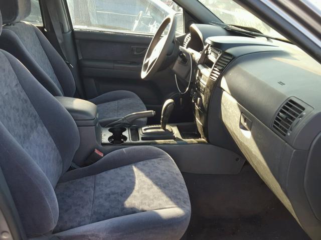 KNDJD733235080500 - 2003 KIA SORENTO EX GRAY photo 5