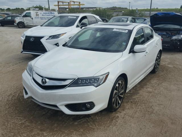 19UDE2F89GA003111 - 2016 ACURA ILX PREMIU WHITE photo 2