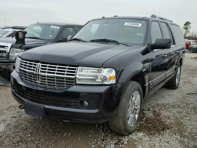 5LMJJ3H53DEL08591 - 2013 LINCOLN NAVIGATOR BLACK photo 2