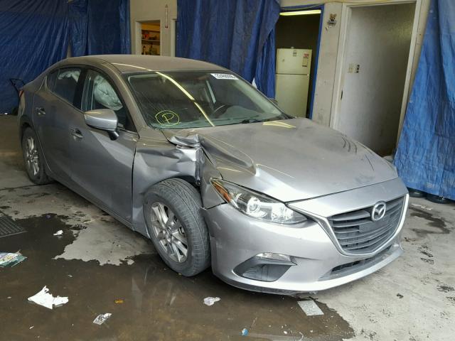 JM1BM1V74E1158819 - 2014 MAZDA 3 TOURING SILVER photo 1