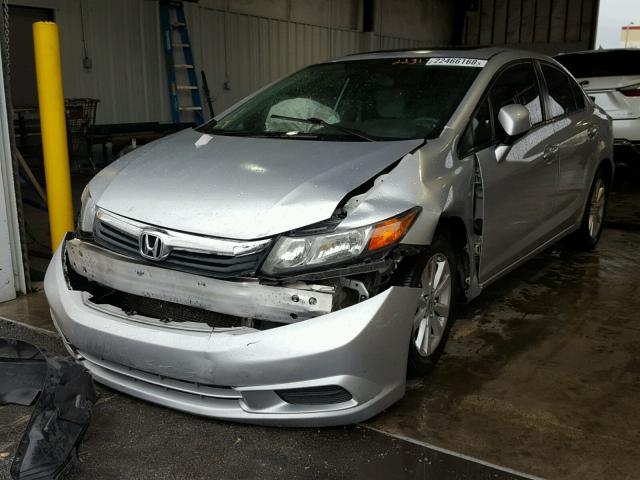 2HGFB2F8XCH329996 - 2012 HONDA CIVIC EX SILVER photo 2