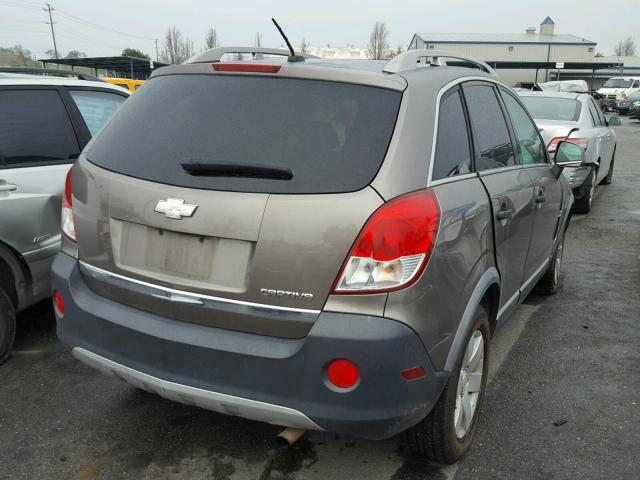 3GNAL2EK3CS580415 - 2012 CHEVROLET CAPTIVA SP BROWN photo 4