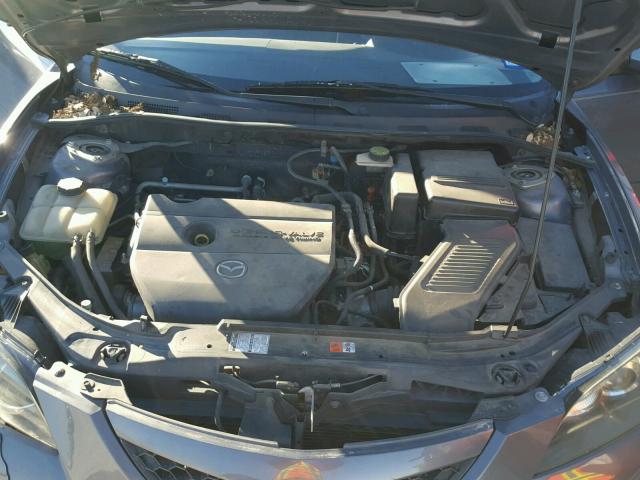 JM1BK32F881168013 - 2008 MAZDA 3 I GRAY photo 7