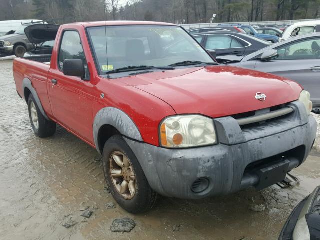 1N6DD21S71C332788 - 2001 NISSAN FRONTIER X RED photo 1