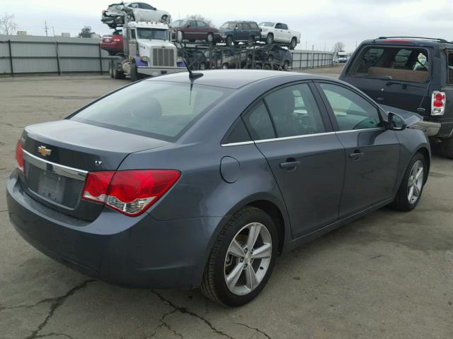 1G1PE5SB0D7139630 - 2013 CHEVROLET CRUZE LT GRAY photo 4