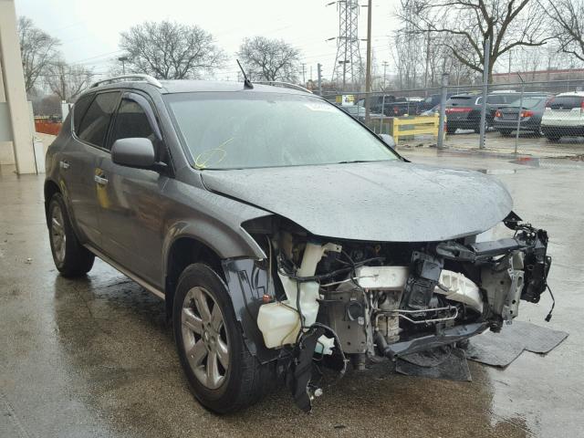 JN8AZ08WX6W527136 - 2006 NISSAN MURANO SL GRAY photo 1