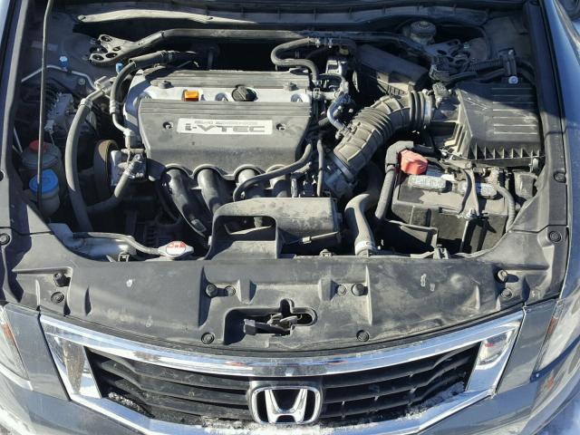 1HGCP26828A100013 - 2008 HONDA ACCORD EXL GRAY photo 7