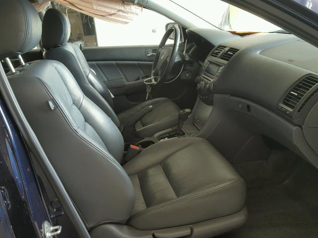 1HGCM56877A227767 - 2007 HONDA ACCORD EX BLUE photo 5