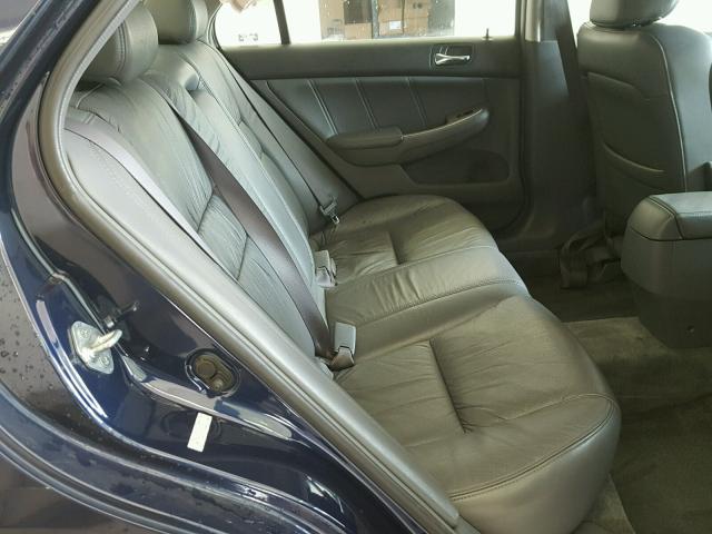 1HGCM56877A227767 - 2007 HONDA ACCORD EX BLUE photo 6