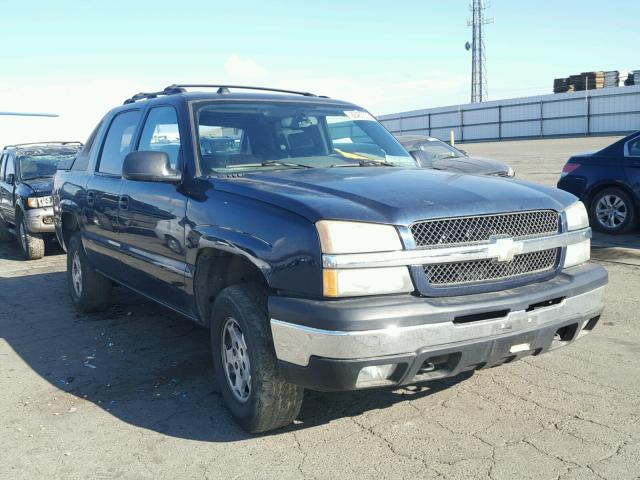 3GNEC12T84G259533 - 2004 CHEVROLET AVALANCHE BLUE photo 1