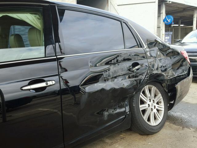 4T1BK36B79U351826 - 2009 TOYOTA AVALON XL BLACK photo 9