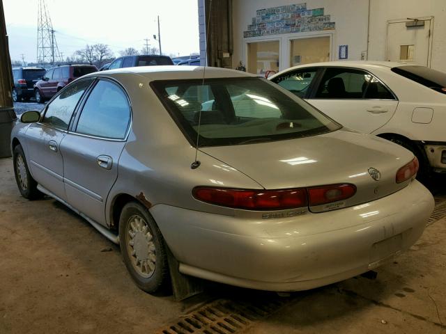 1MELM50U8VA637218 - 1997 MERCURY SABLE GS SILVER photo 3