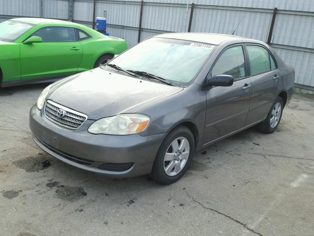 1NXBR32E85Z534223 - 2005 TOYOTA COROLLA CE GRAY photo 2