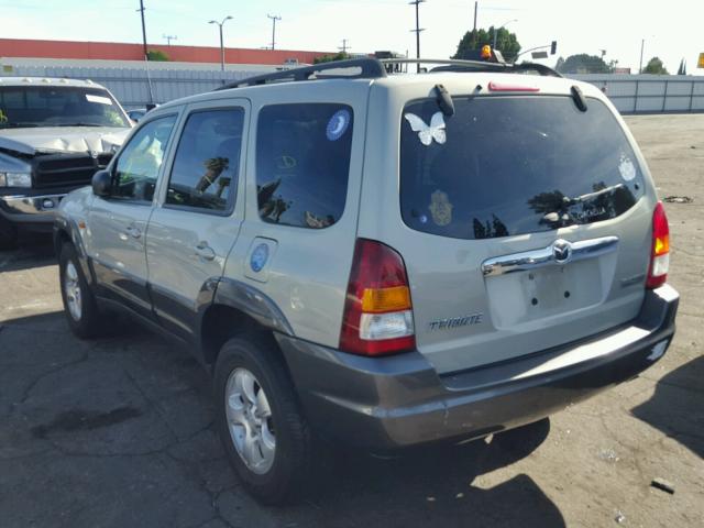 4F2CZ04124KM17863 - 2004 MAZDA TRIBUTE LX SILVER photo 3