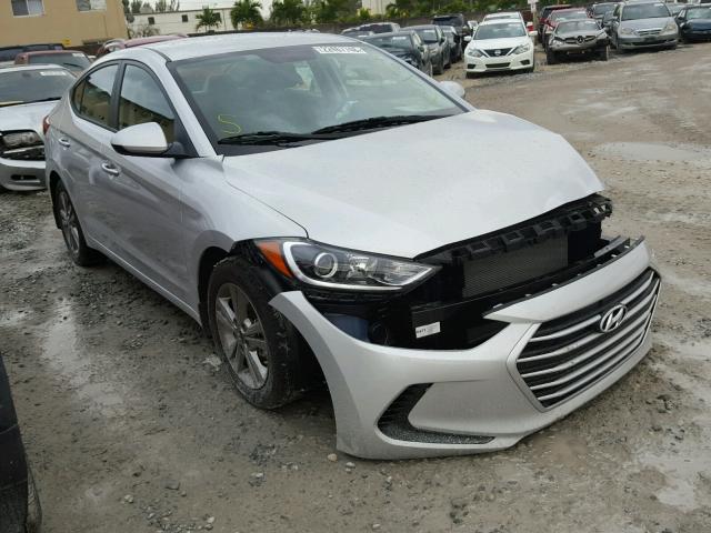 5NPD84LF9JH218864 - 2018 HYUNDAI ELANTRA SE GRAY photo 1