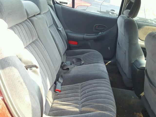 1G2WP52K31F142539 - 2001 PONTIAC GRAND PRIX RED photo 6