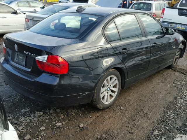 WBAVD13526KV10075 - 2006 BMW 325 XI BLACK photo 4