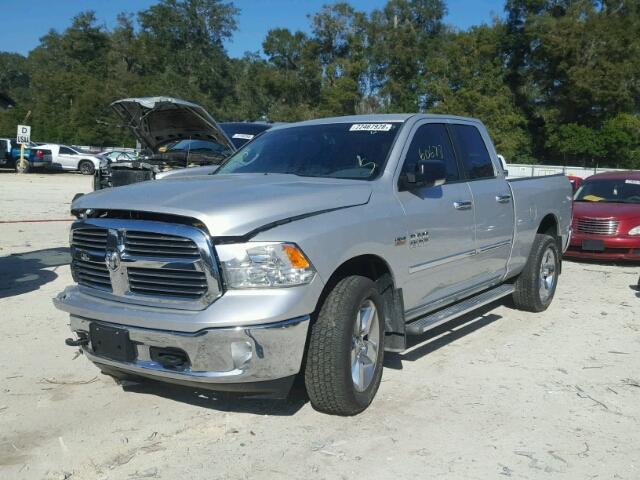 1C6RR6GT5ES314472 - 2014 RAM 1500 SLT SILVER photo 2