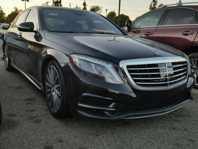 WDDUG8CB0FA147324 - 2015 MERCEDES-BENZ S 550 BLACK photo 1