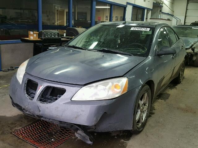 1G2ZG57N384185431 - 2008 PONTIAC G6 BASE GRAY photo 2