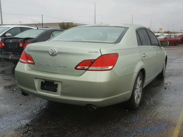 4T1BK36B16U106970 - 2006 TOYOTA AVALON XL GREEN photo 4