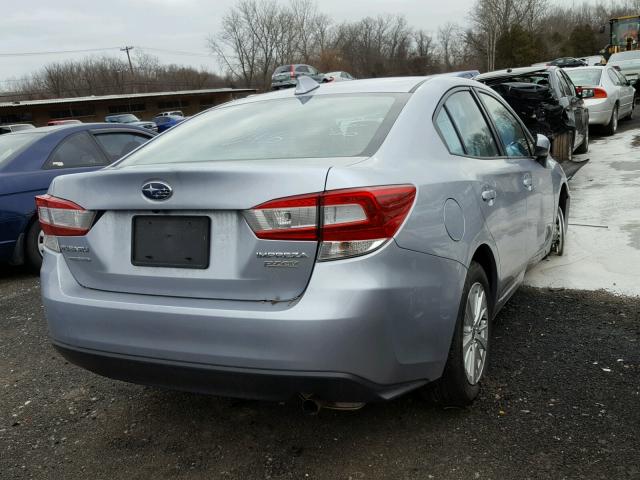 4S3GKAD63H3627847 - 2017 SUBARU IMPREZA PR SILVER photo 4