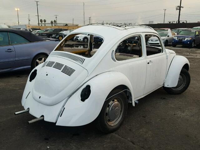 1332327775 - 1973 VOLKSWAGEN BEETLE WHITE photo 4