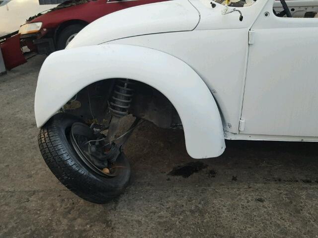 1332327775 - 1973 VOLKSWAGEN BEETLE WHITE photo 9